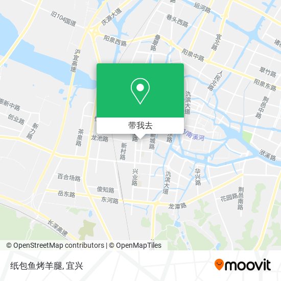纸包鱼烤羊腿地图