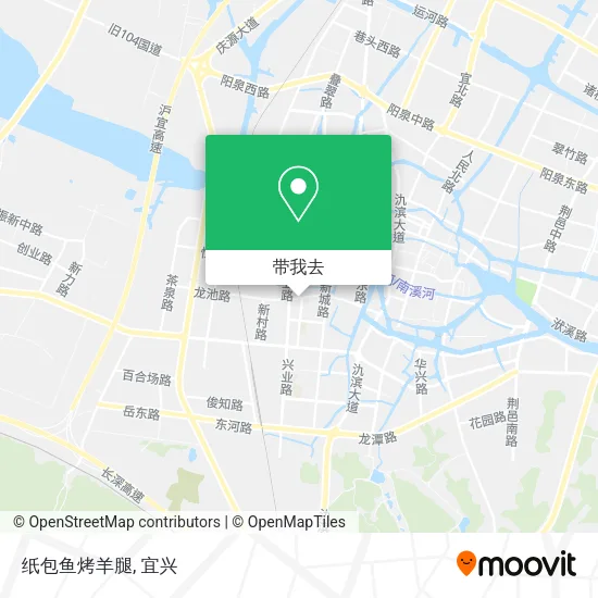 纸包鱼烤羊腿地图
