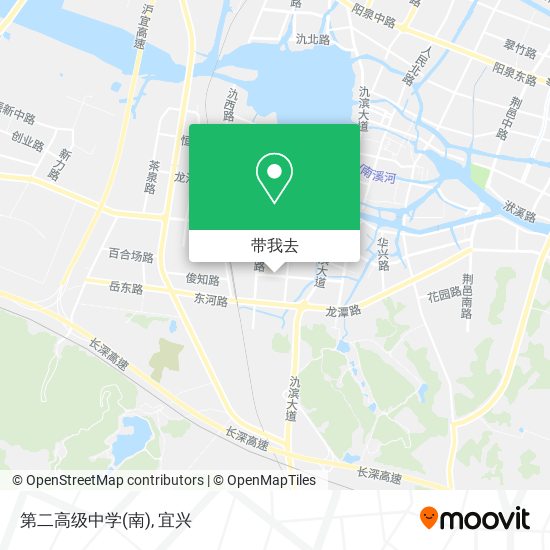 第二高级中学(南)地图