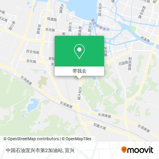 中国石油宜兴市第2加油站地图