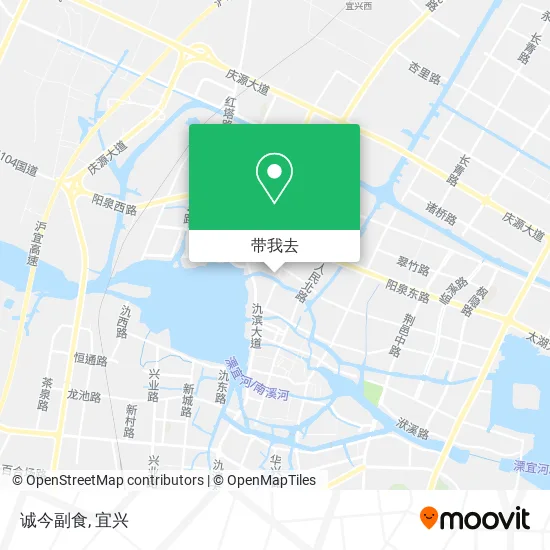 诚今副食地图