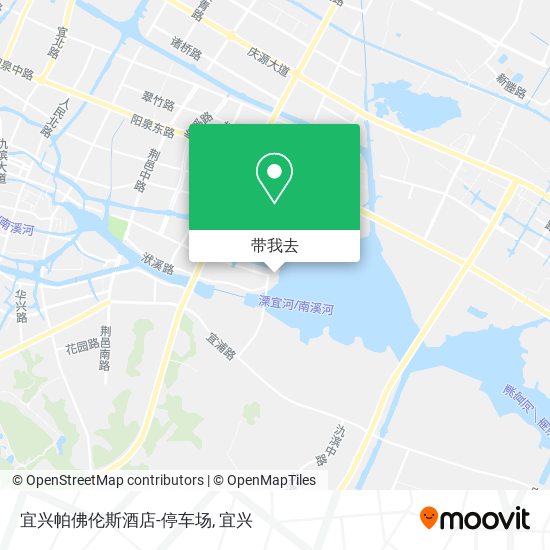 宜兴帕佛伦斯酒店-停车场地图