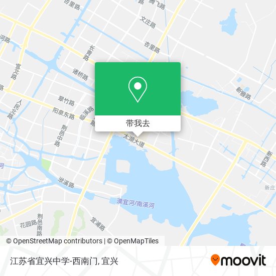 江苏省宜兴中学-西南门地图