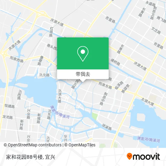 家和花园88号楼地图