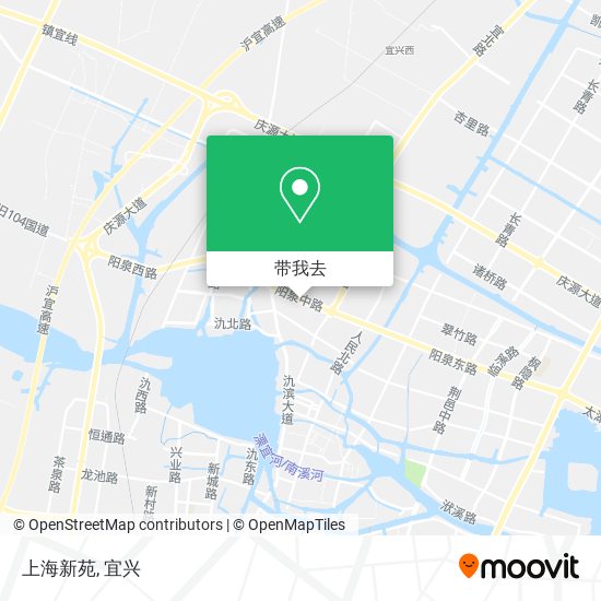 上海新苑地图