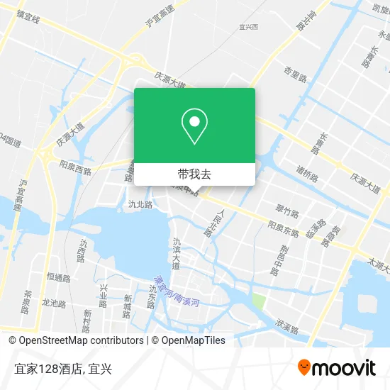 宜家128酒店地图