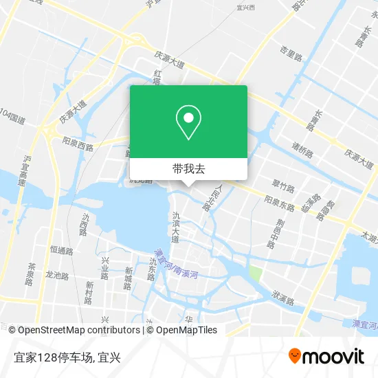 宜家128停车场地图