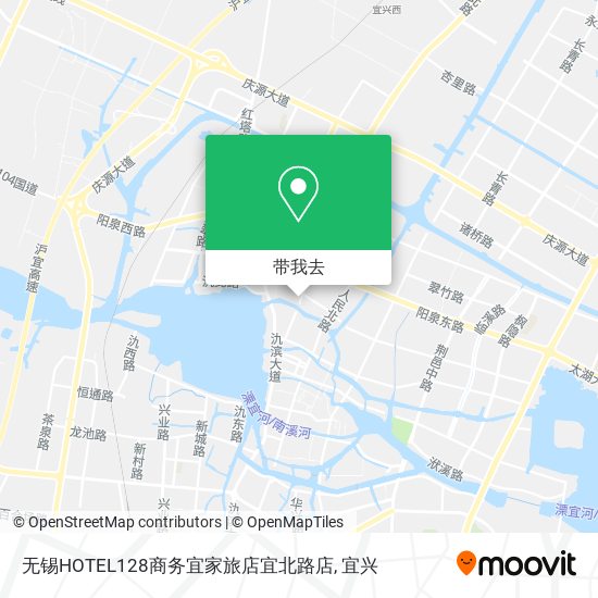 无锡HOTEL128商务宜家旅店宜北路店地图