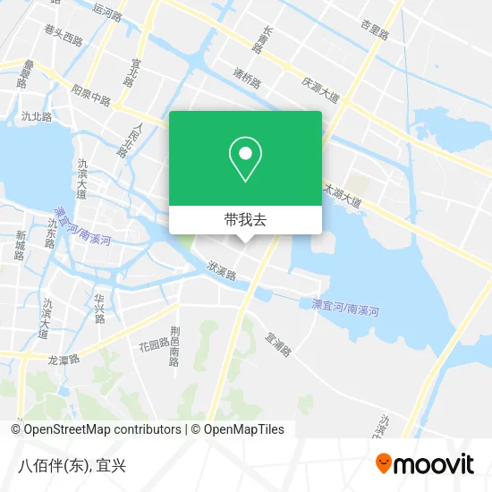 八佰伴(东)地图
