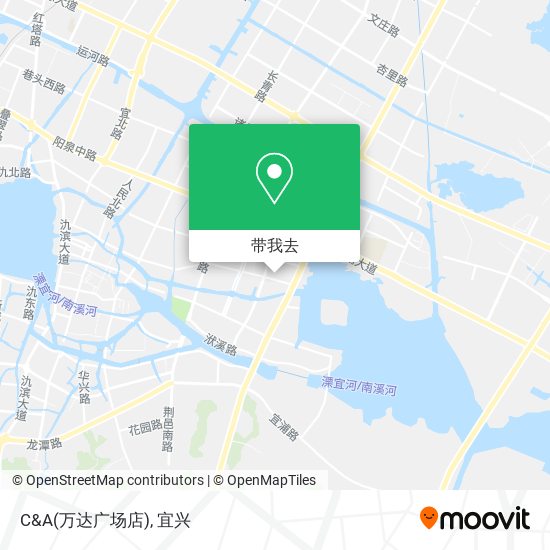 C&A(万达广场店)地图