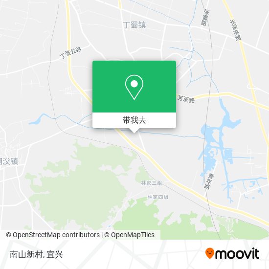 南山新村地图