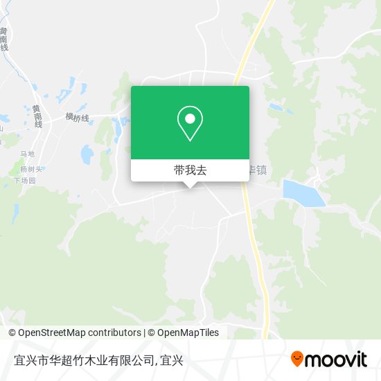 宜兴市华超竹木业有限公司地图