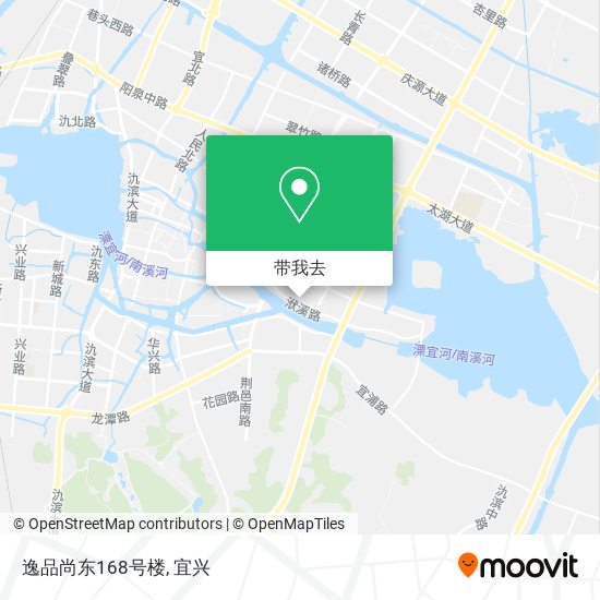 逸品尚东168号楼地图