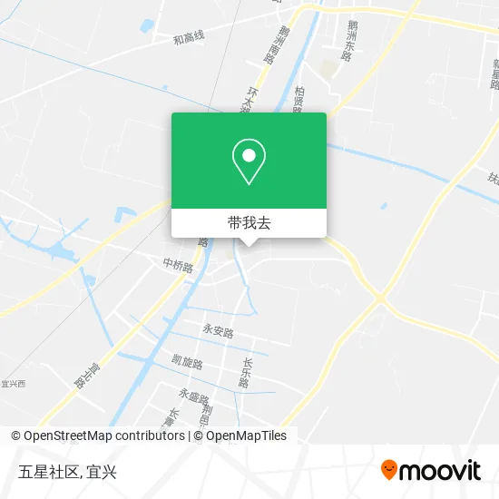 五星社区地图