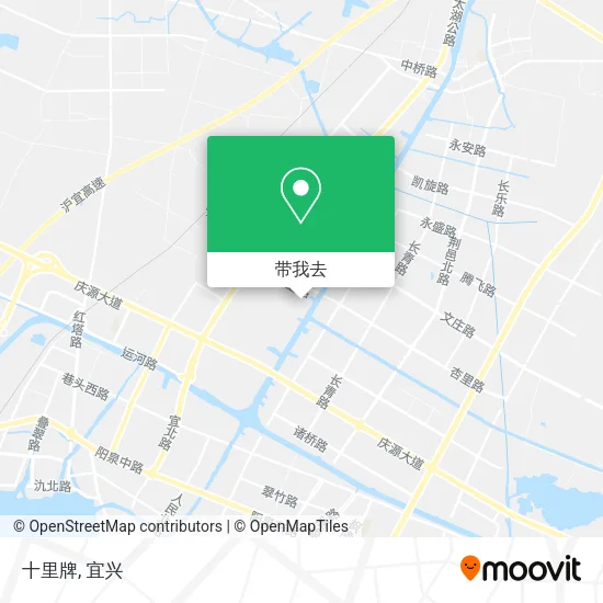 十里牌地图
