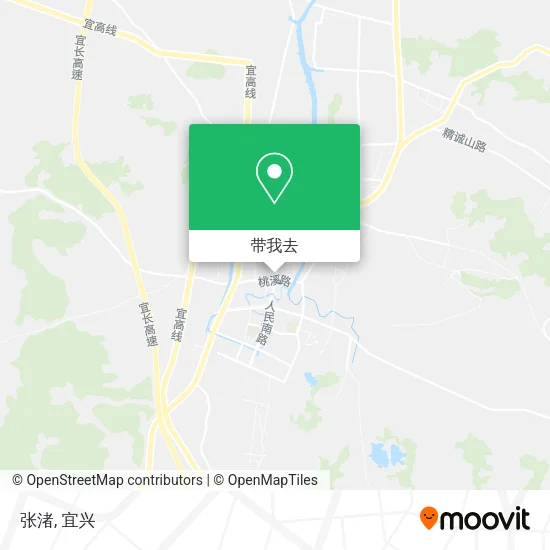 张渚地图