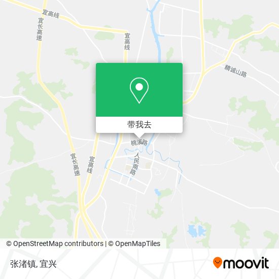 张渚镇地图