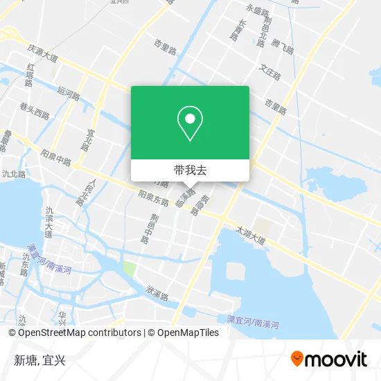 新塘地图