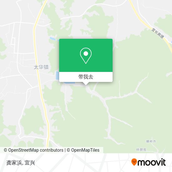 龚家浜地图