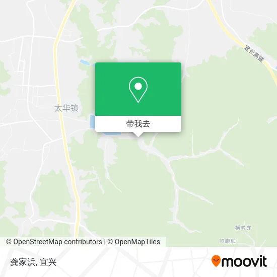 龚家浜地图
