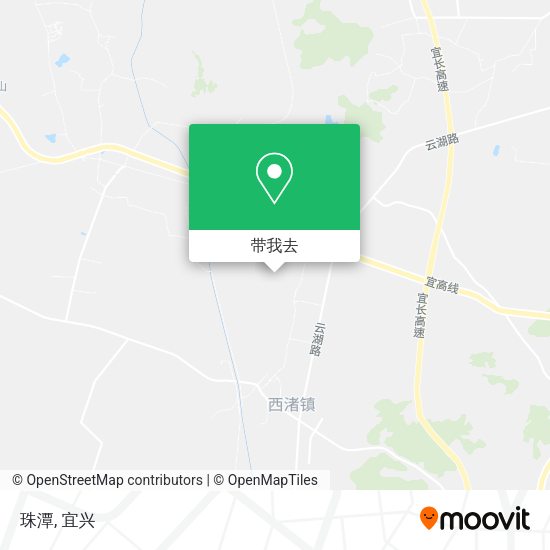 珠潭地图