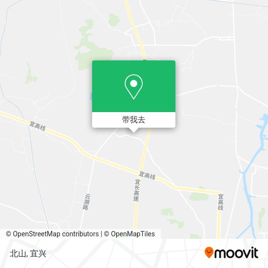 北山地图