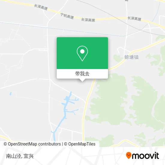 南山泾地图