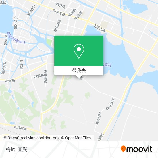 梅岭地图