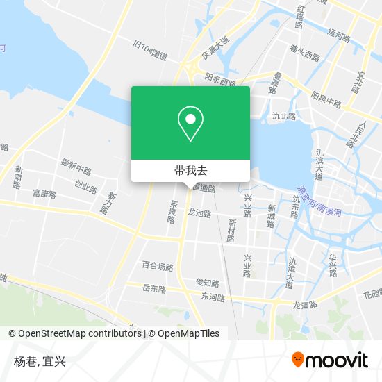 杨巷地图