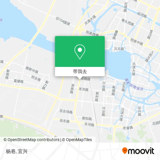 杨巷地图