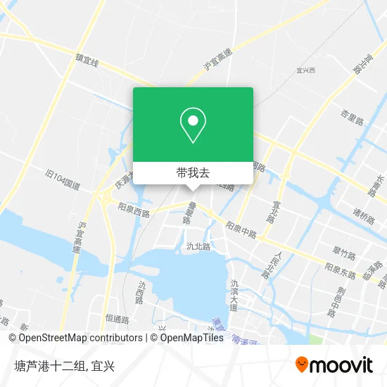塘芦港十二组地图