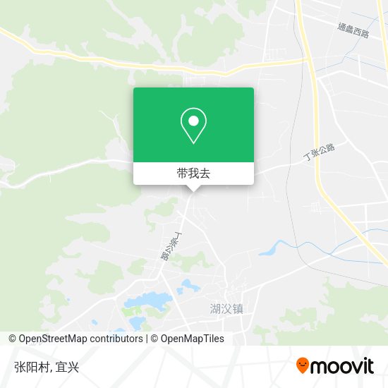张阳村地图