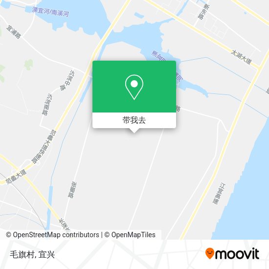 毛旗村地图