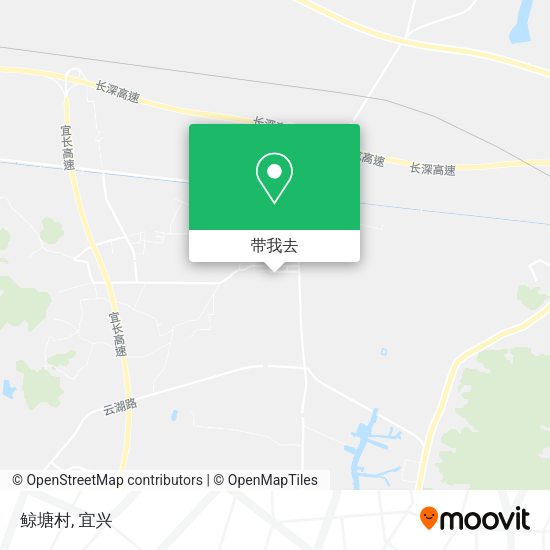 鲸塘村地图