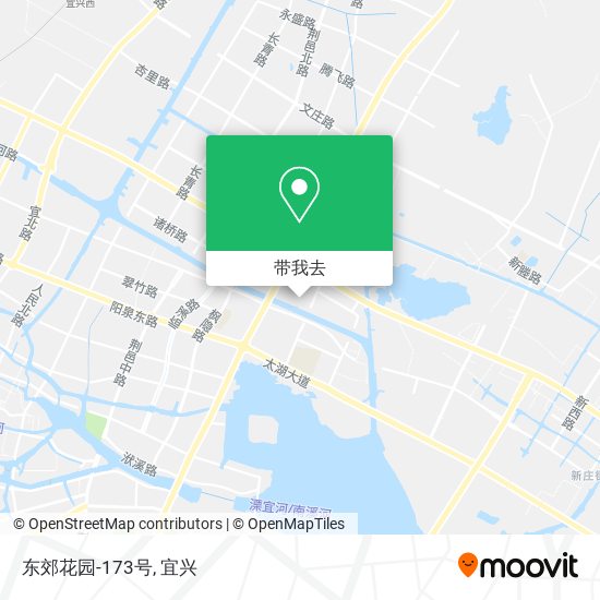 东郊花园-173号地图