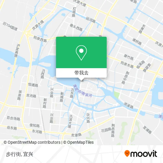 步行街地图