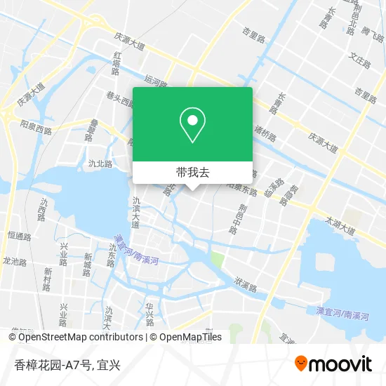 香樟花园-A7号地图
