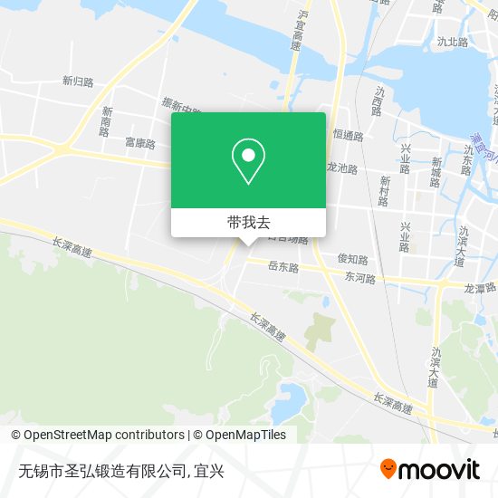 无锡市圣弘锻造有限公司地图