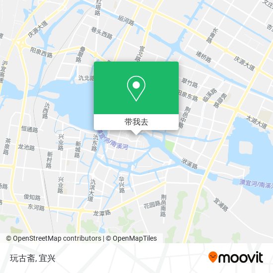玩古斋地图