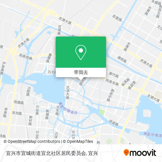 宜兴市宜城街道宜北社区居民委员会地图