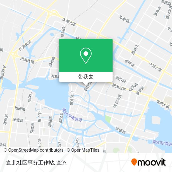 宜北社区事务工作站地图