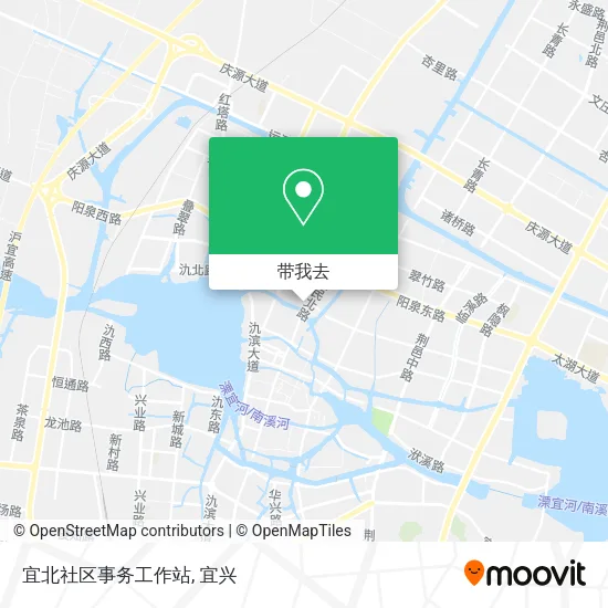 宜北社区事务工作站地图