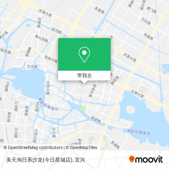 美天淘日系沙龙(今日星城店)地图