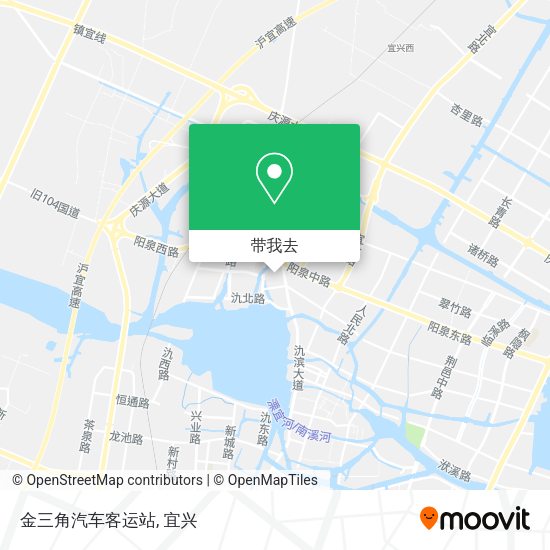 金三角汽车客运站地图