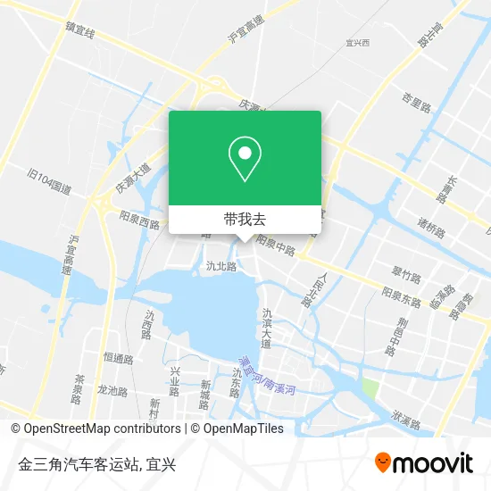 金三角汽车客运站地图