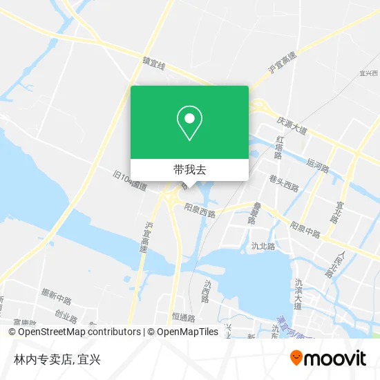林内专卖店地图