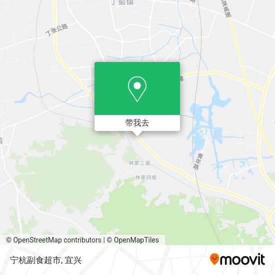 宁杭副食超市地图