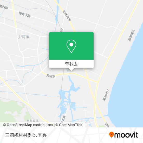 三洞桥村村委会地图