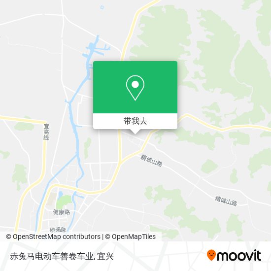 赤兔马电动车善卷车业地图