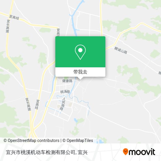 宜兴市桃溪机动车检测有限公司地图